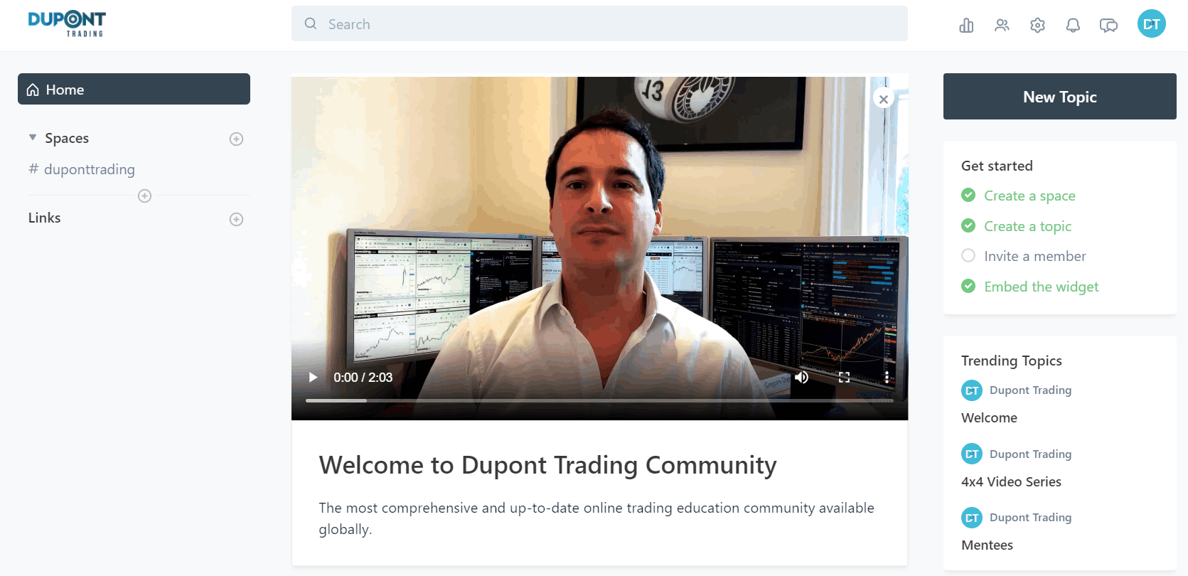 Dupont Trading Community